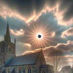 Solar Eclipse: Churches Prepare to Welcome Worshippers and Visitors Alike, Concept art for illustrative purpose, tags: auf - Monok
