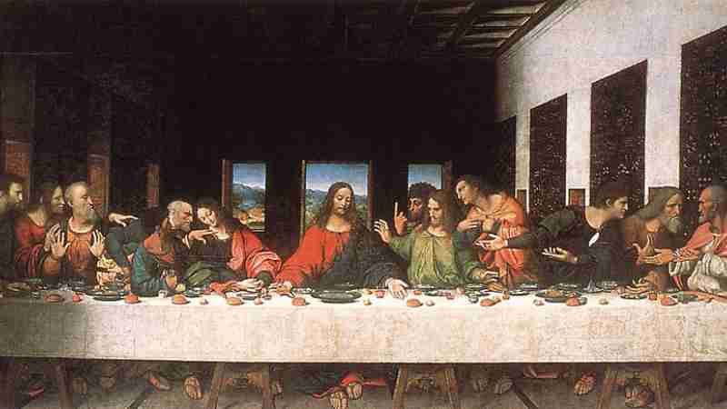da Last Supper, tags: ein auf der kochi-muziris biennale - CC BY-SA